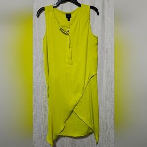 Worthington Neon green dress